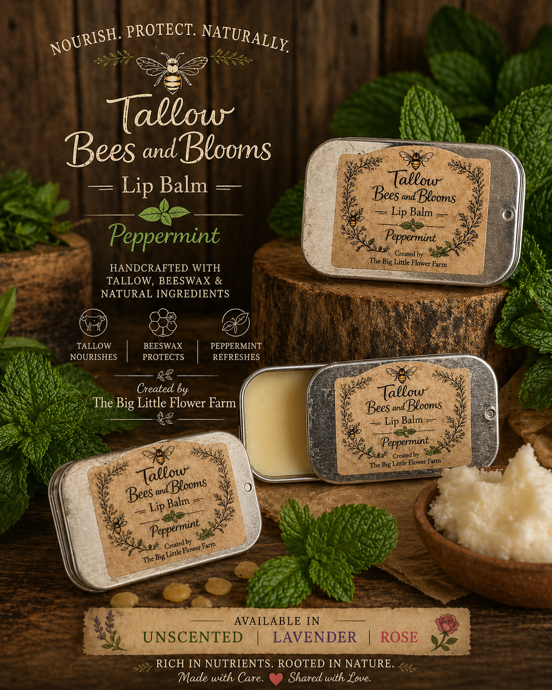 Travel Tin Lip Balm